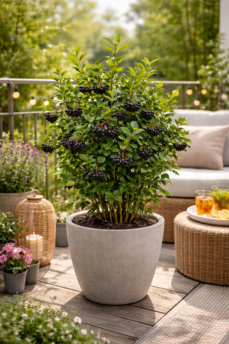 Apfelbeere aronia nero - apfelbeere,