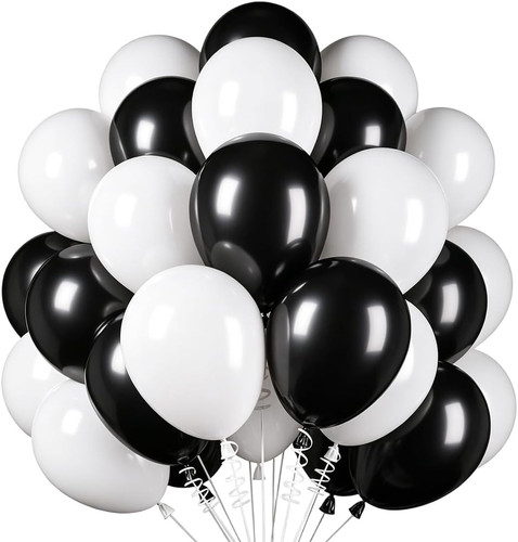 Luftballons schwarze und - luftballons,