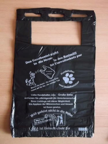 Gassi beutel schwarze tüten - beutel,