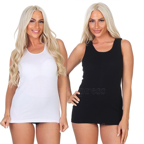 Pack damen unterhemd - 2-12-er,