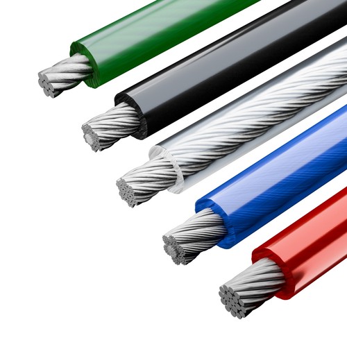 Drahtseil pvc bis - pvc, 1