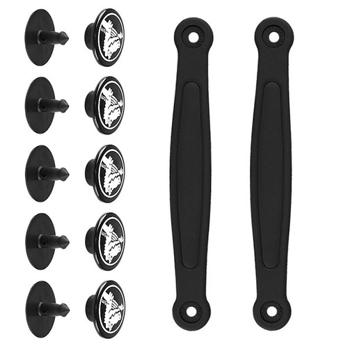 Schwarze pvc fersenriemen - schwarze, pvc-fersenriemen
