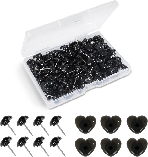 Schwarze pinnadeln 120 - pinnadeln,120, stück