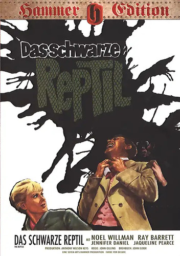 Schwarze reptil das - schwarze,