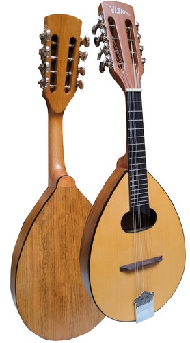 Mandoline flachbauch korpus - /, -korpus