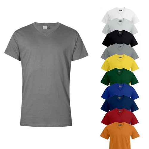 Shirt ausschnitt 100 - v-ausschnitt, 100%