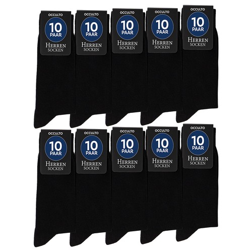 Occulto herren schwarze - schwarze, socken