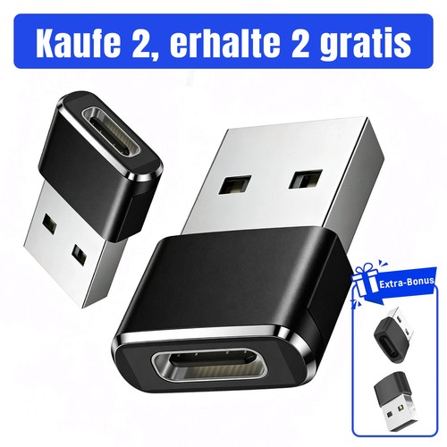 4er pack usb typ buchse - c,