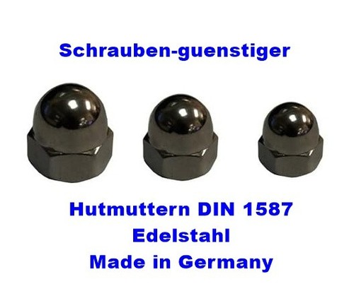 Hutmuttern din 1587 - din,
