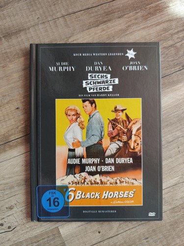 Sechs schwarze pferde - schwarze,